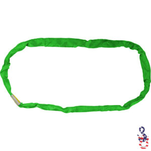 Green Polyester Round Sling X 18 Feet