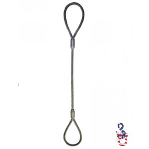 1/2" X 18' Wire Rope Choker w/Standard Eyes