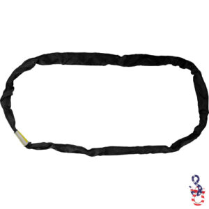 Black 9000 Endless Polyester Round Lifting Sling X 18 Feet
