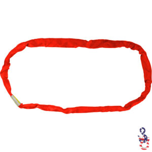 Red Endless Polyester Round Lifting Sling X 14 Feet